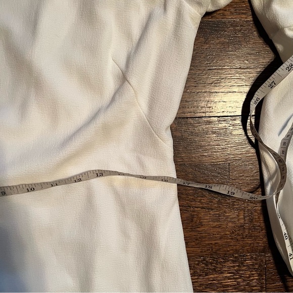 Dress the population size large McKenzie off white dress - Picture 6 of 11